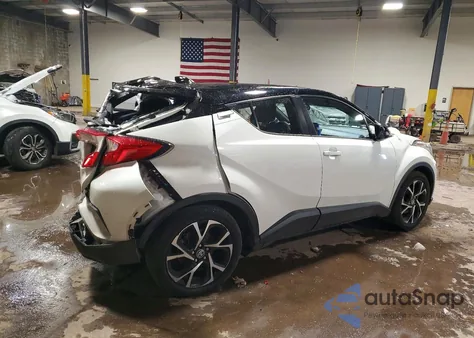 2020 Toyota C-Hr Xle z USA, uszkodzony, nr VIN NMTKHMBX1LR105536
